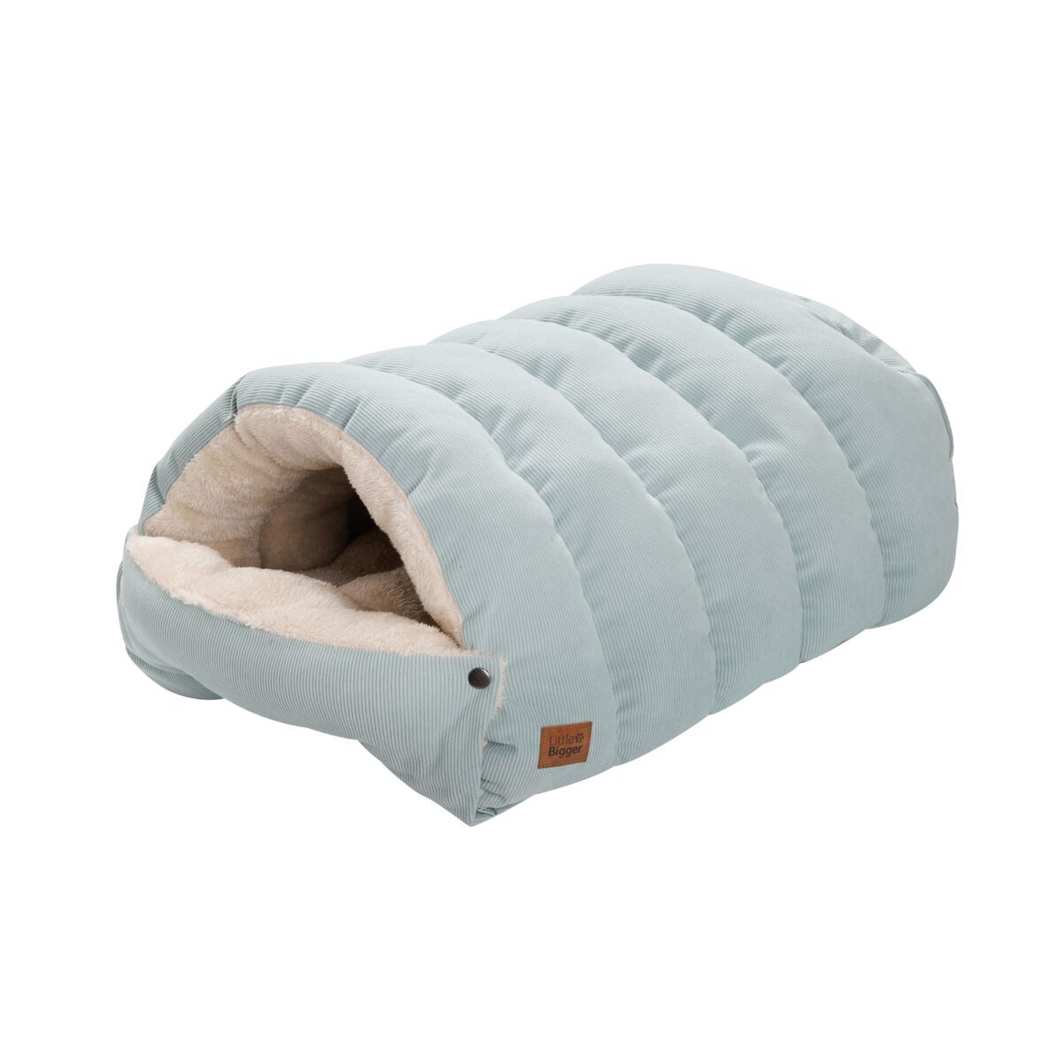 Little&Bigger Snuggly Katteiglo i Manchester Blå - Huler