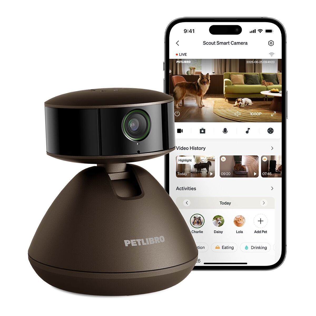 PetLibro Scout Smart AI Camera