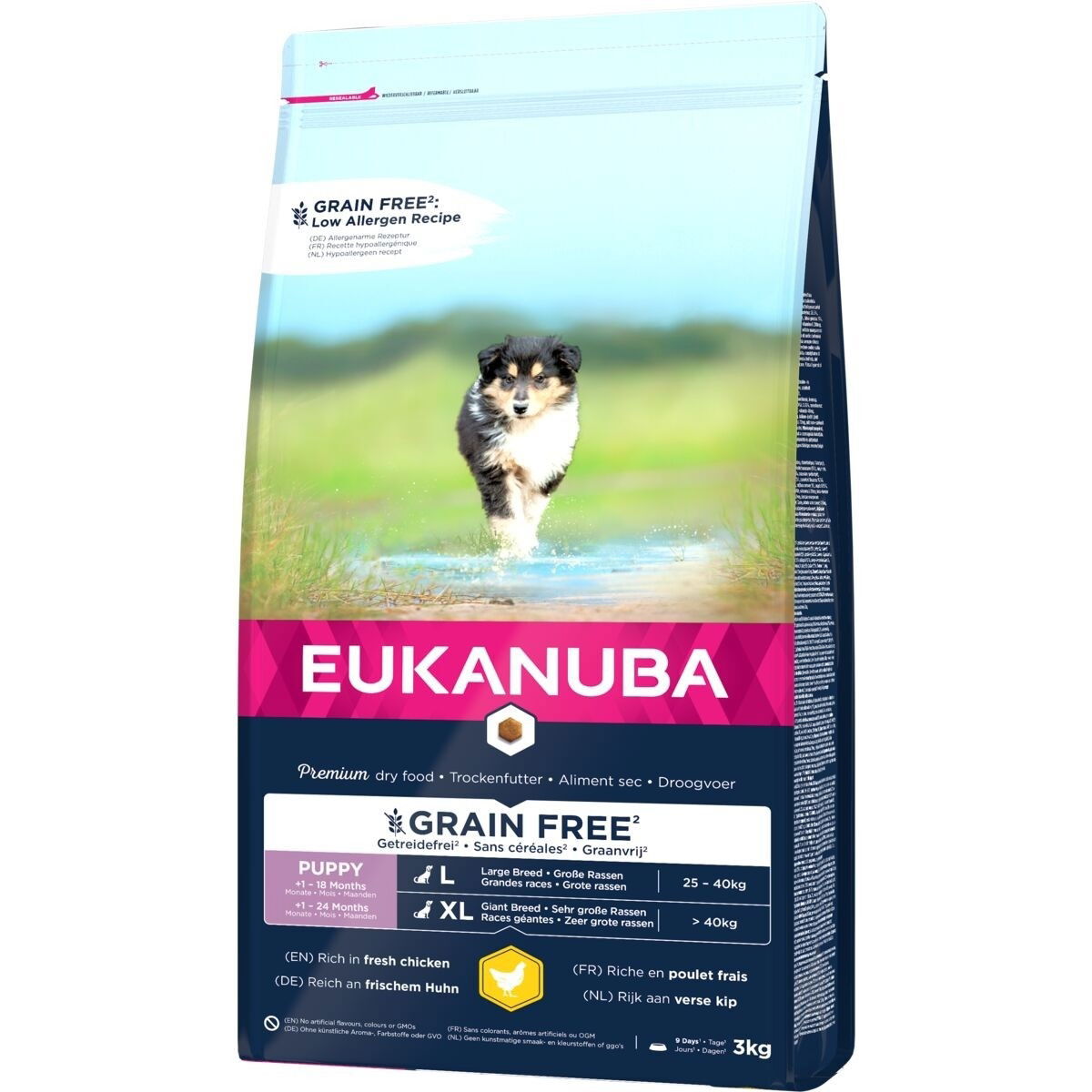 Eukanuba Grain Free Puppy & Junior Large Chicken