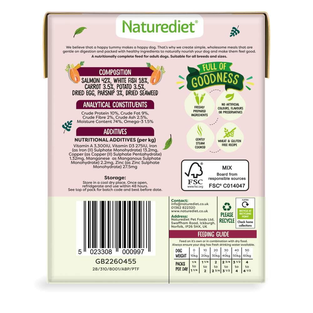 Naturediet Grain Free laks