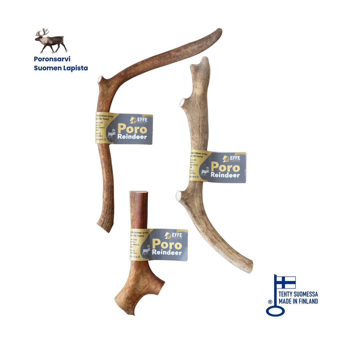 Effe Chews Renhorn L - Hundebein