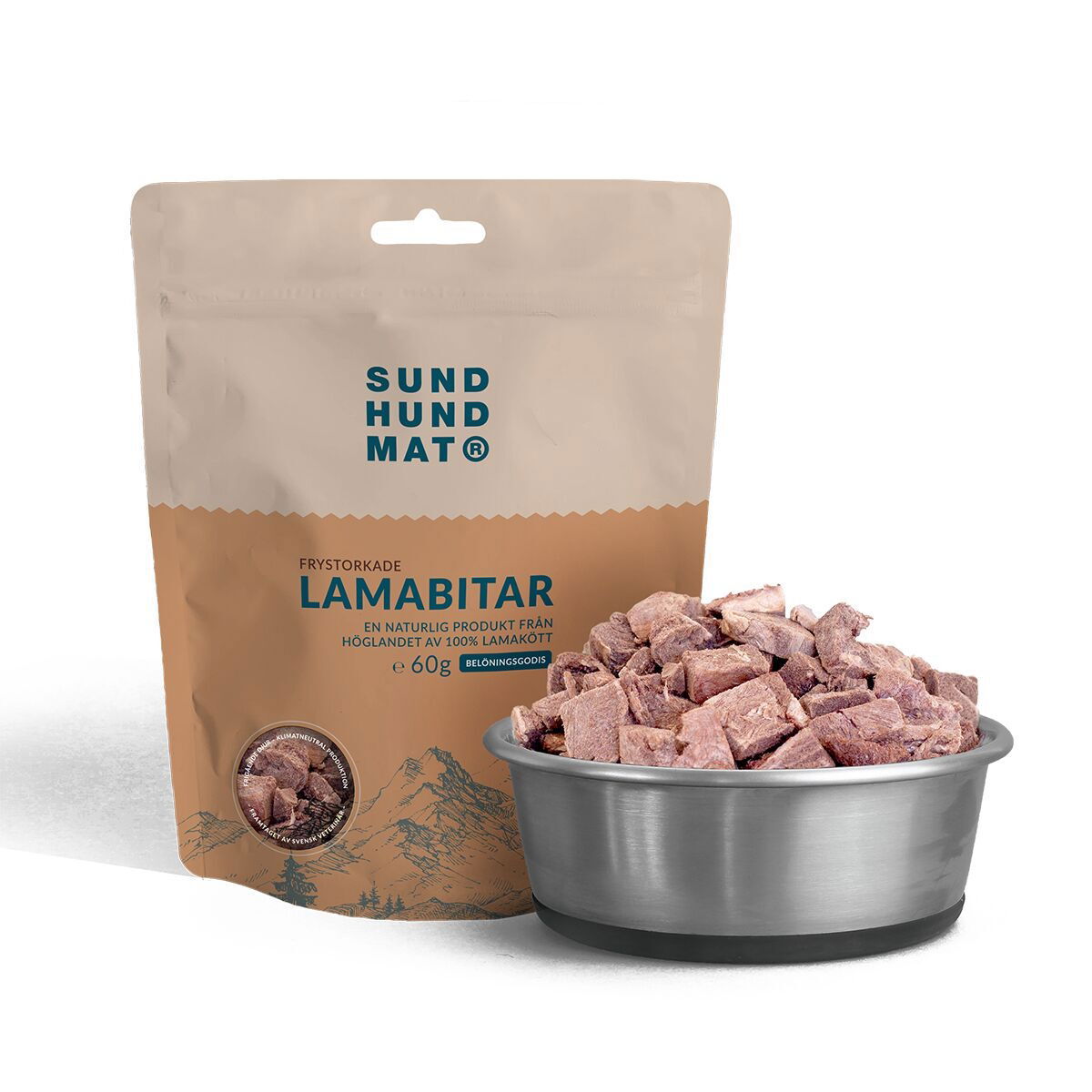 SH Frystorkade Lamabitar 60g