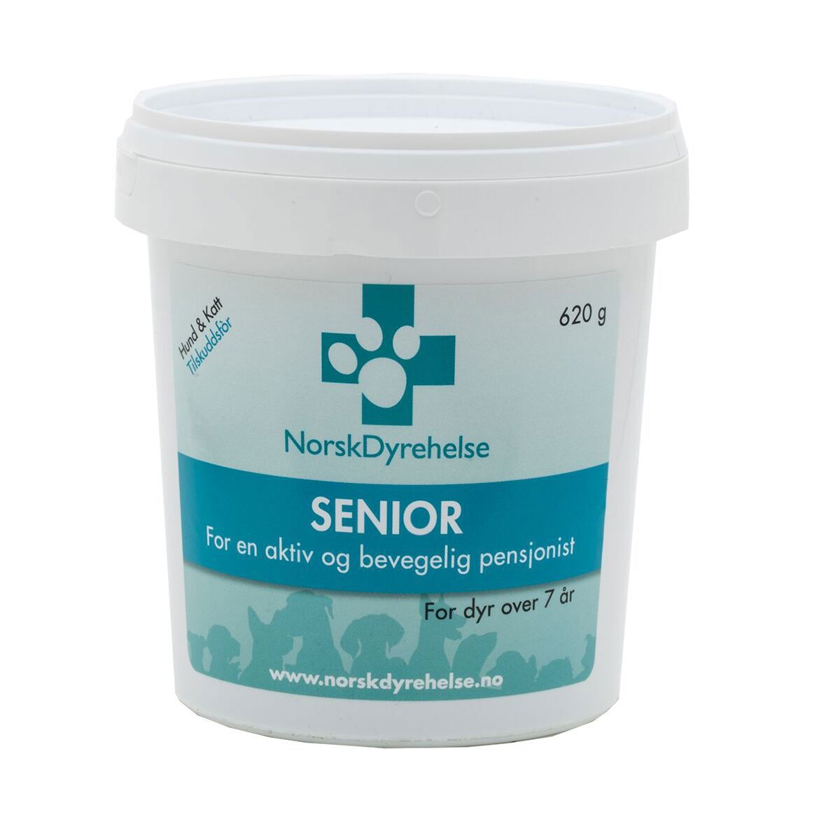 Norsk Dyrehelse Senior 620 g - Kosttilskudd for senior hund