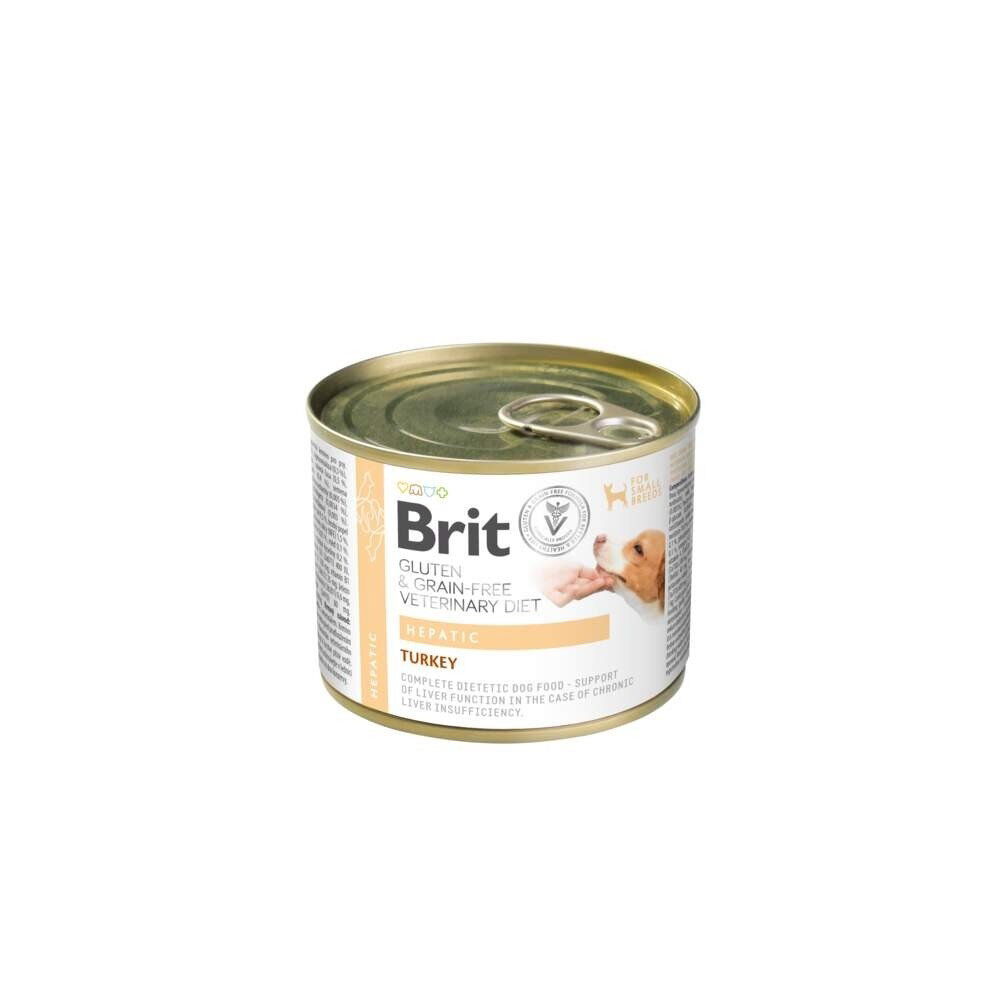 Brit Veterinary Diet Dog Grain Free Can Hepatic 