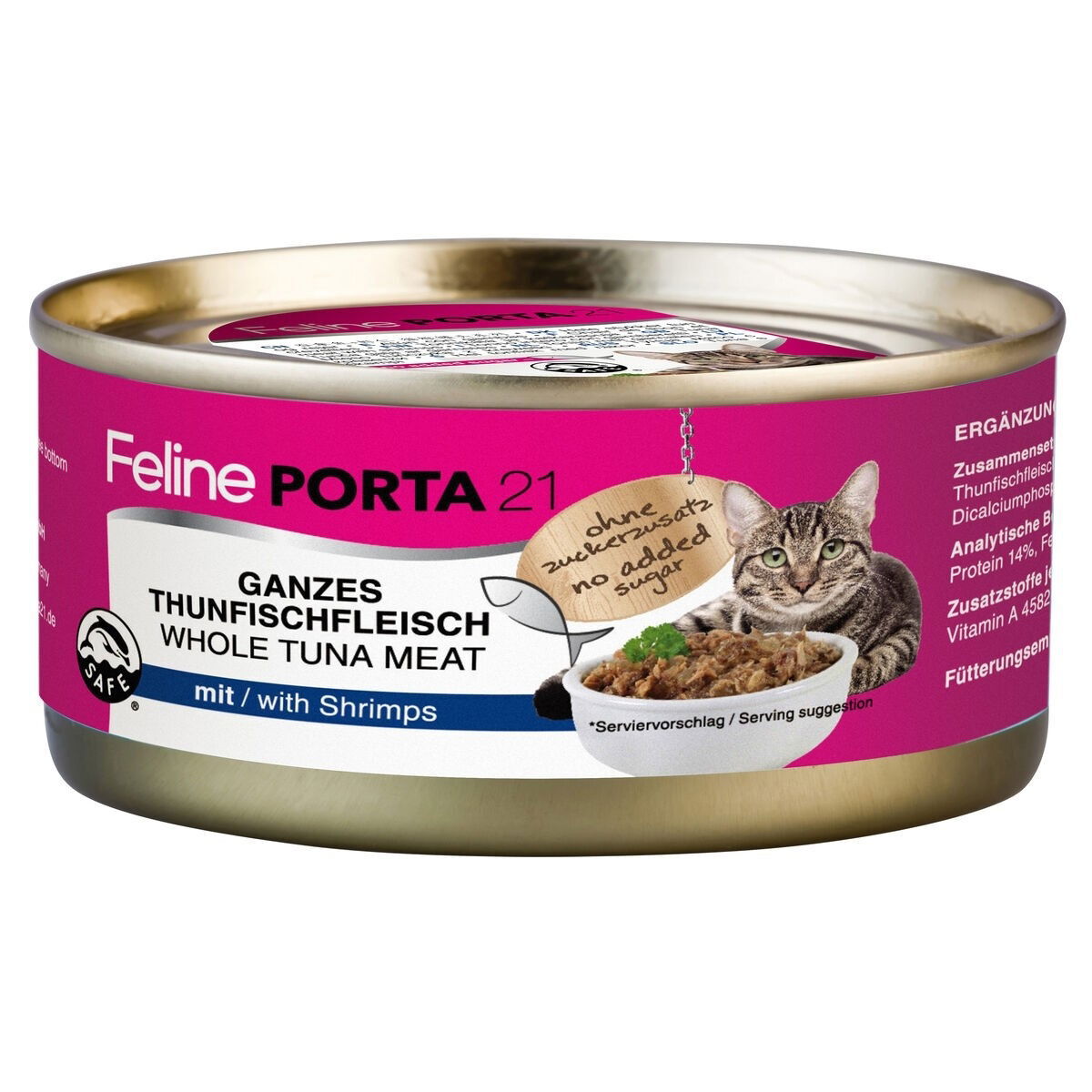Feline Porta 21 tunfisk og reke