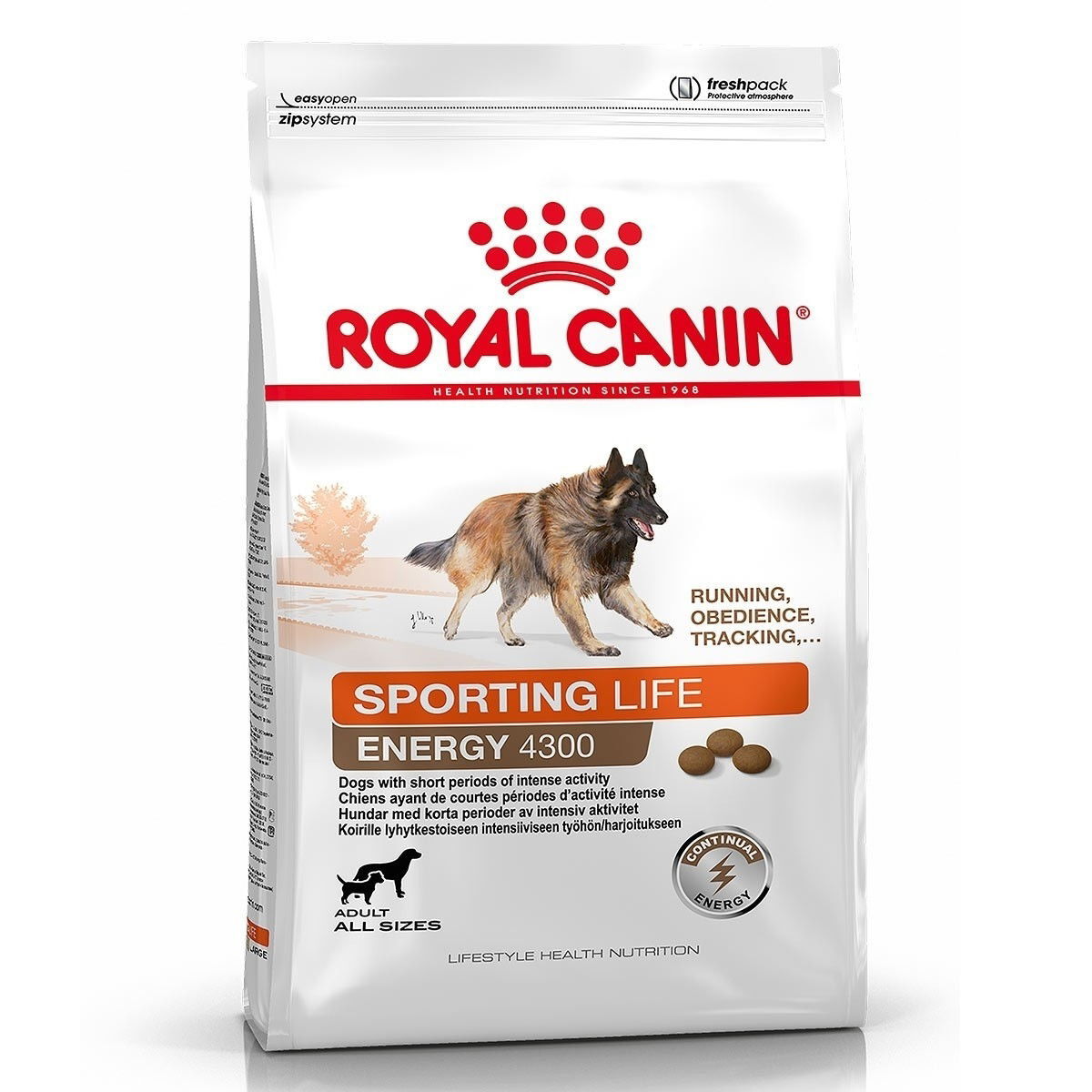 Royal Canin Sporting Life Energy 4300 Adult tørrfôr til hund
