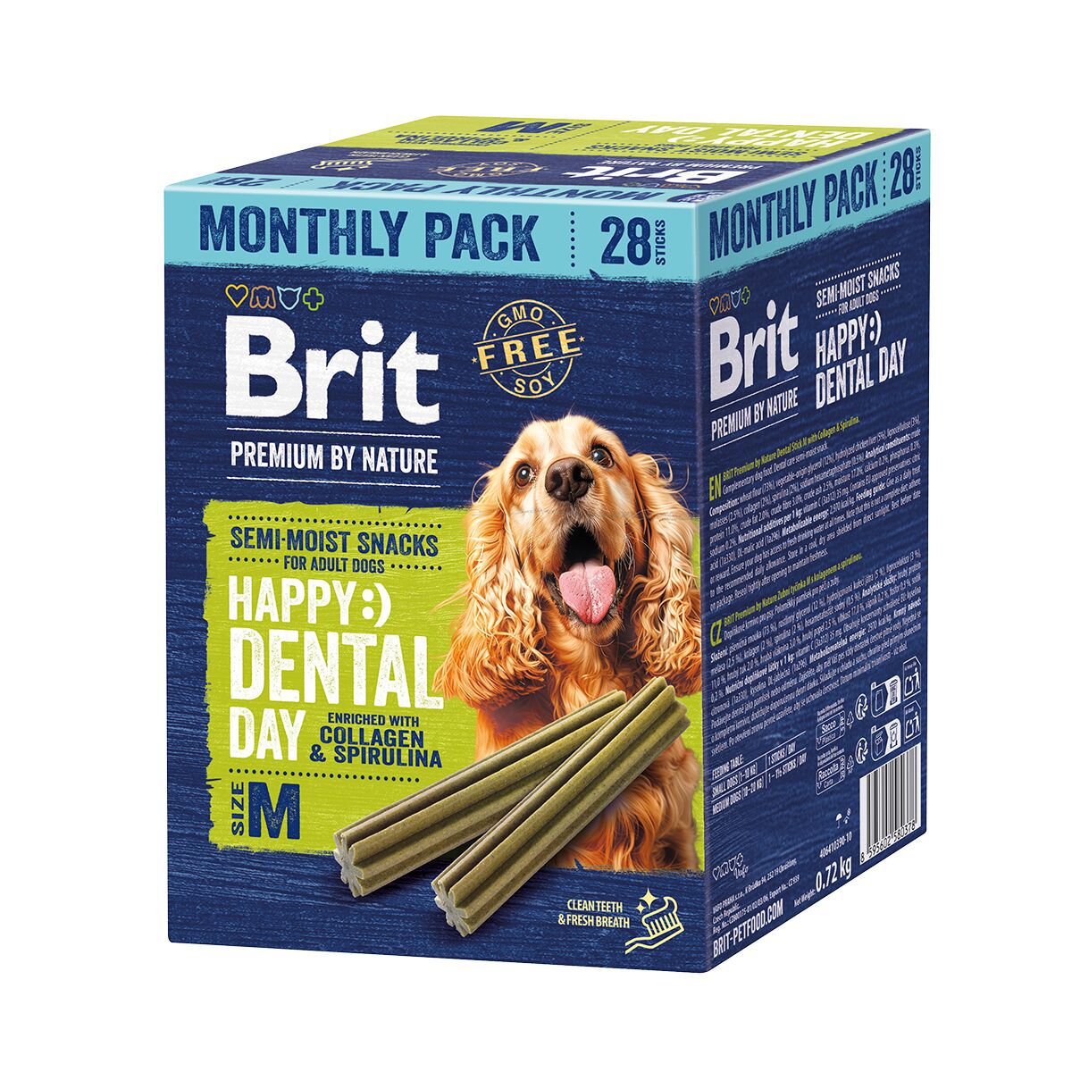 Brit Premium by Nature Dentaltygg 28-pack M