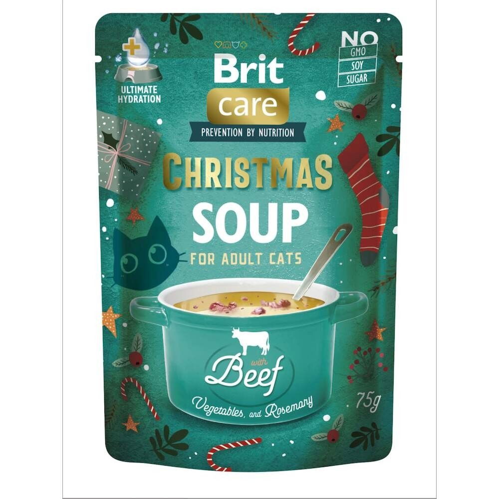 Brit Care Cat Christmas Beef Soup 75g