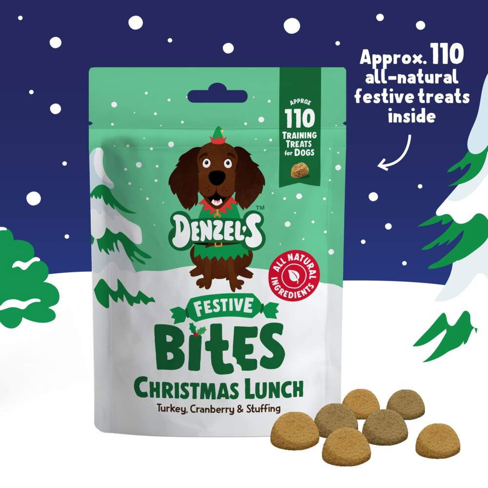 Denzel's Christmas Lunch Bites for dogs 100g