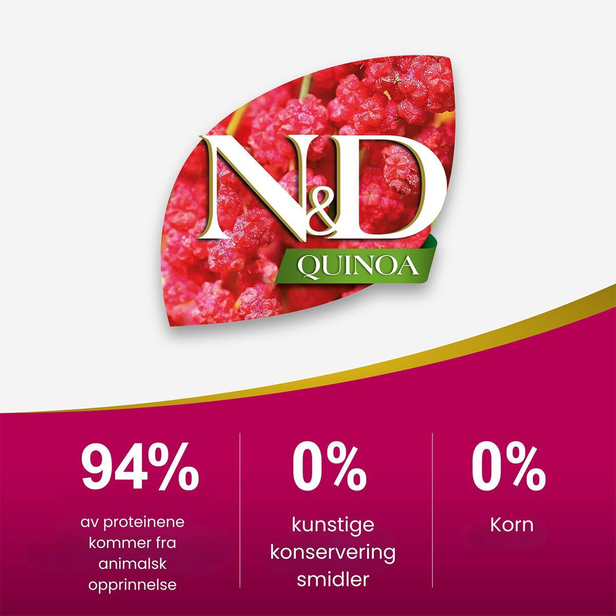 N&D Dog Quinoa&Venison 285g