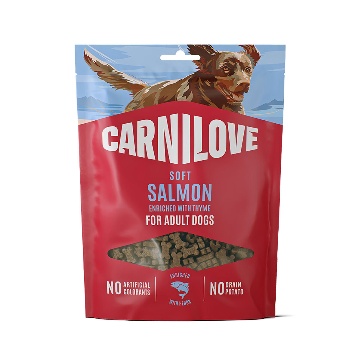 CARNILOVE Dog SOFT  Snack Salmon with Thyme small bite 200 g