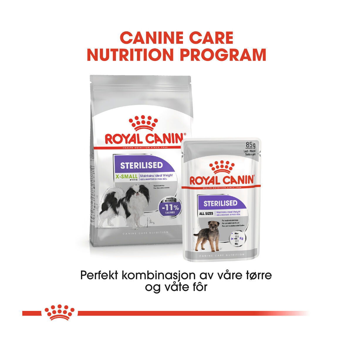Royal Canin Sterilised X-small Adult tørrfôr til hund