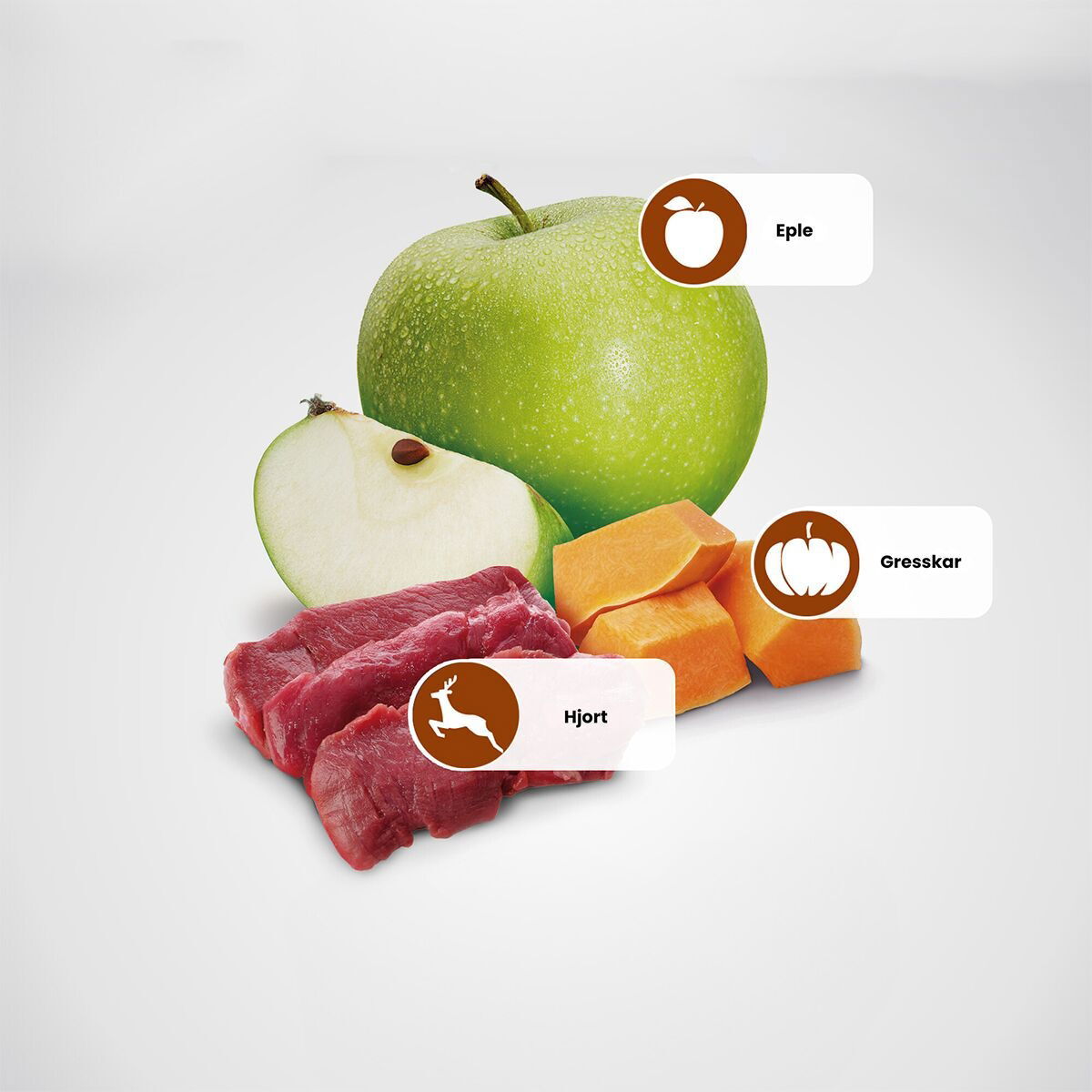 N&D Pumpkin Dog Venison&Apple M/L 12kg