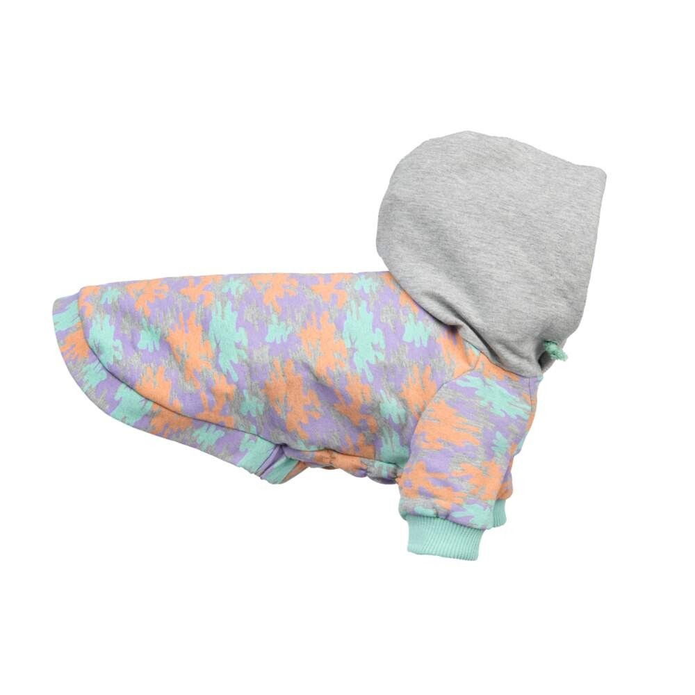 Little&Bigger hoodie Pastel Cloud print