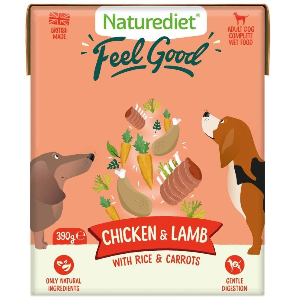 Naturediet Feel Good kylling & lam