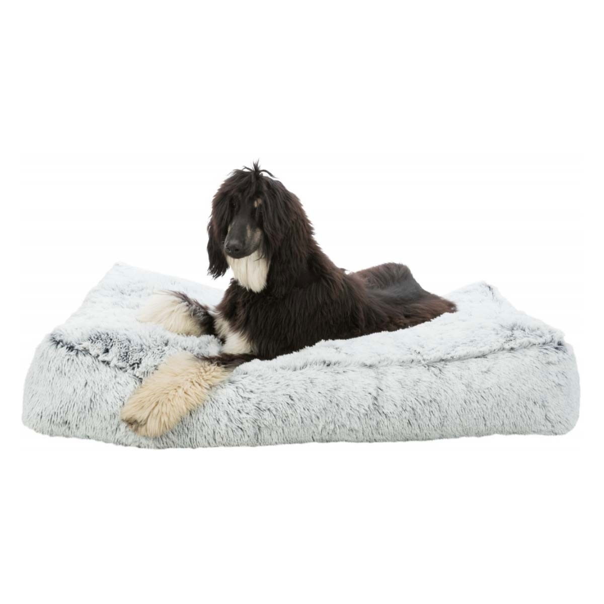 Harvey cushion, 80 × 60 cm, white-black