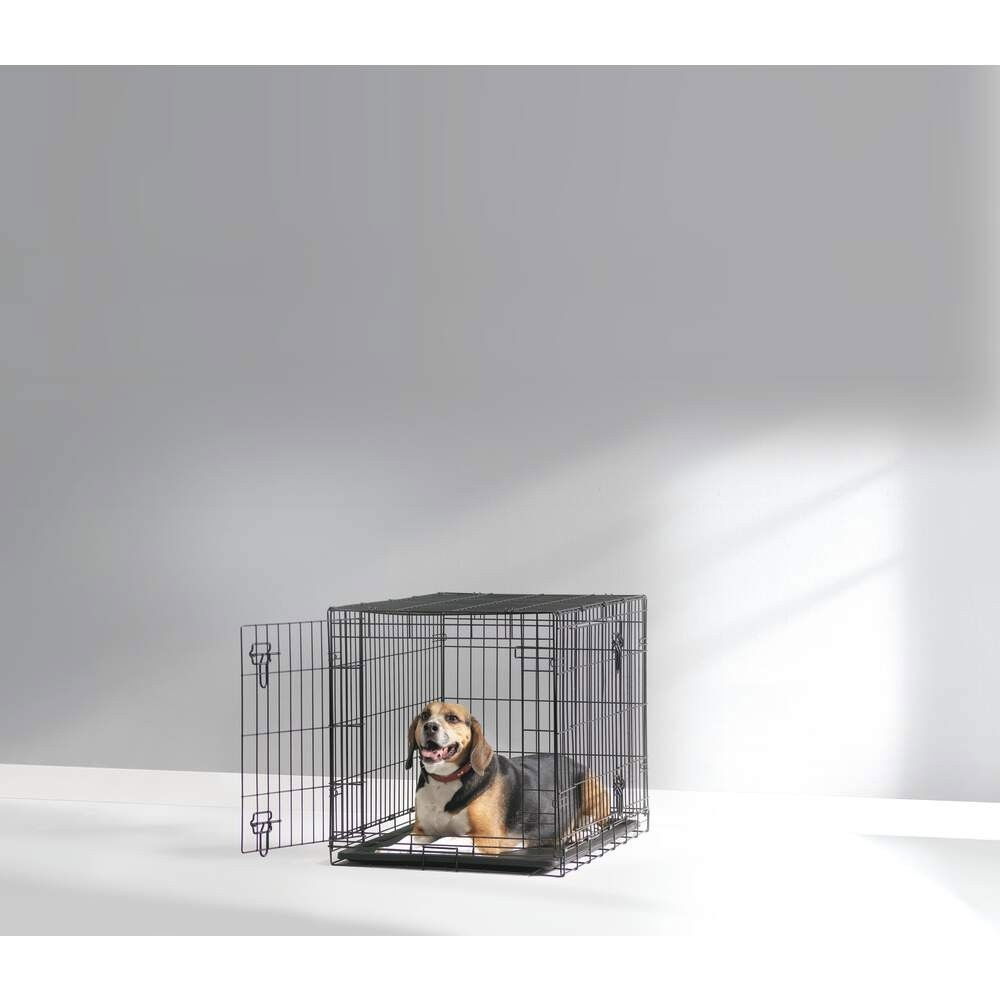 Savic Dog Cottage Hundebur Metall Svart 91 x 57 x 62 - Hundebur & Hundegrinder