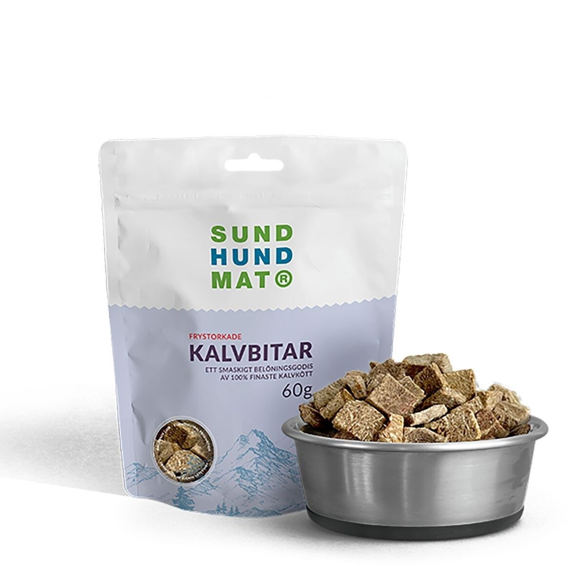 SH Frystorkade Kalvbitar 60g
