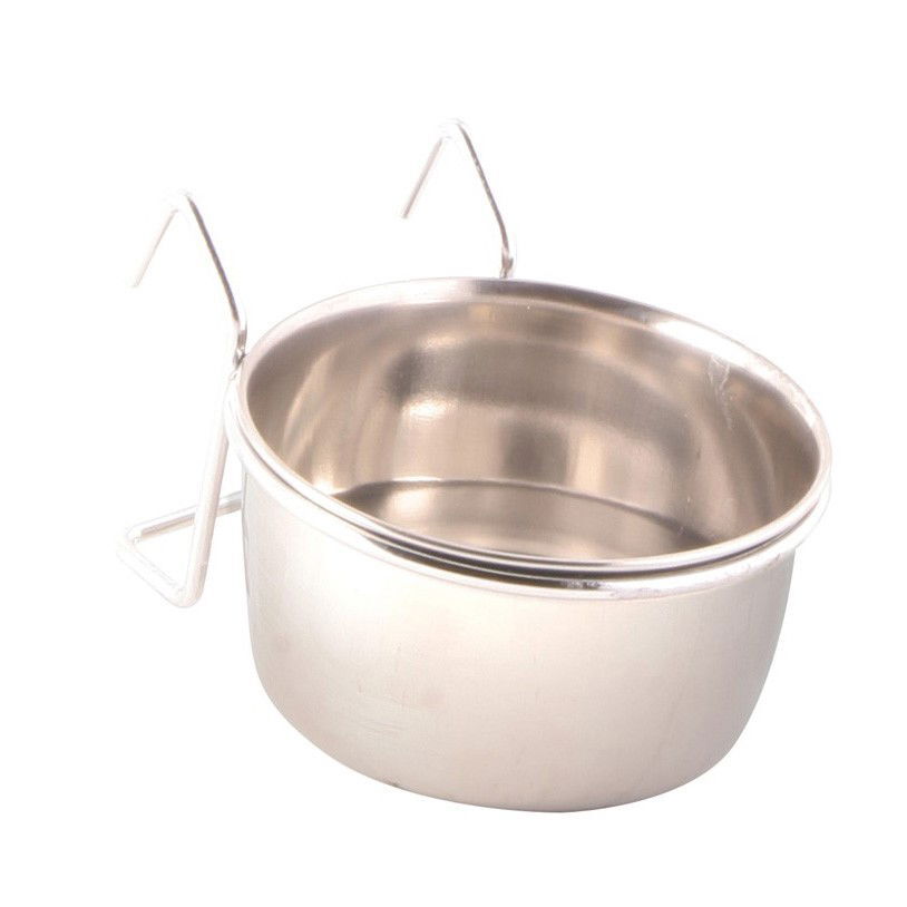 Trixie Bolle i rustfritt stål med stativ 150 ml/ 7 cm