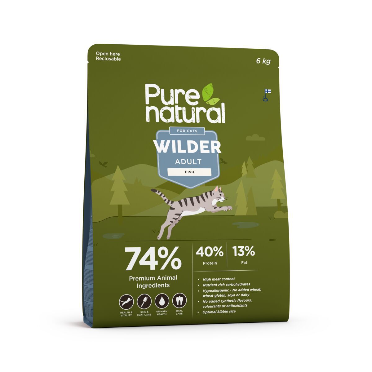 Purenatural Wilder Cat Adult Fish