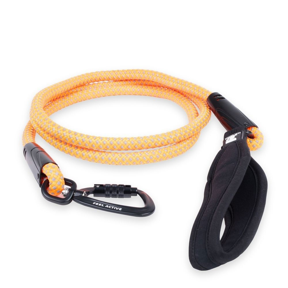 Feel Active Taubånd Orange 6 mm 11 mm - Nylonkobbel til hund