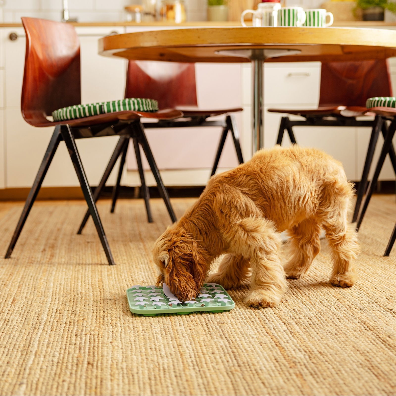 Little&Bigger Moon Man 3D sniffy tray moon and stars turquoise