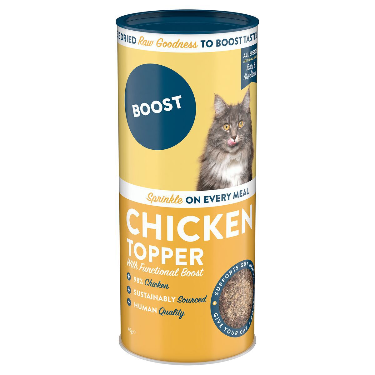 Boost Meal Topper Chicken Fôrtopping til Katt 40 g - Fôr-topping for katt
