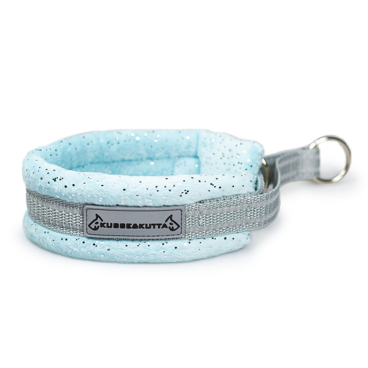 Kusse & Kutta collar, sparkle sea water