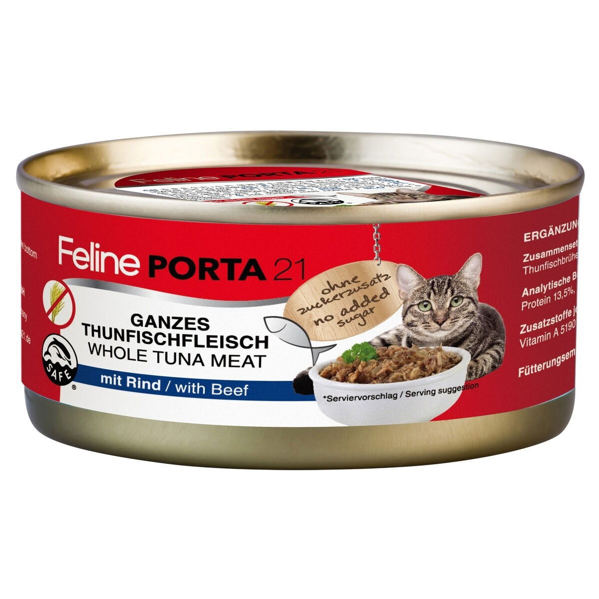 Feline Porta 21 tunfisk og biff