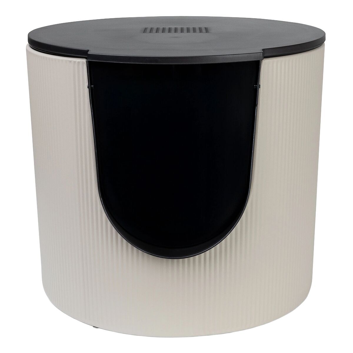 District 70 FUSE Ribbed Tin Kattetoalett - Kattedo med tak