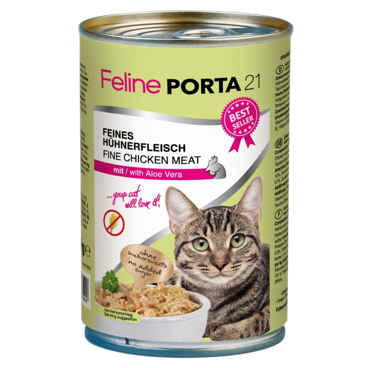 Feline Porta 21 Kylling & Aloe vera - Våtfôr til katt