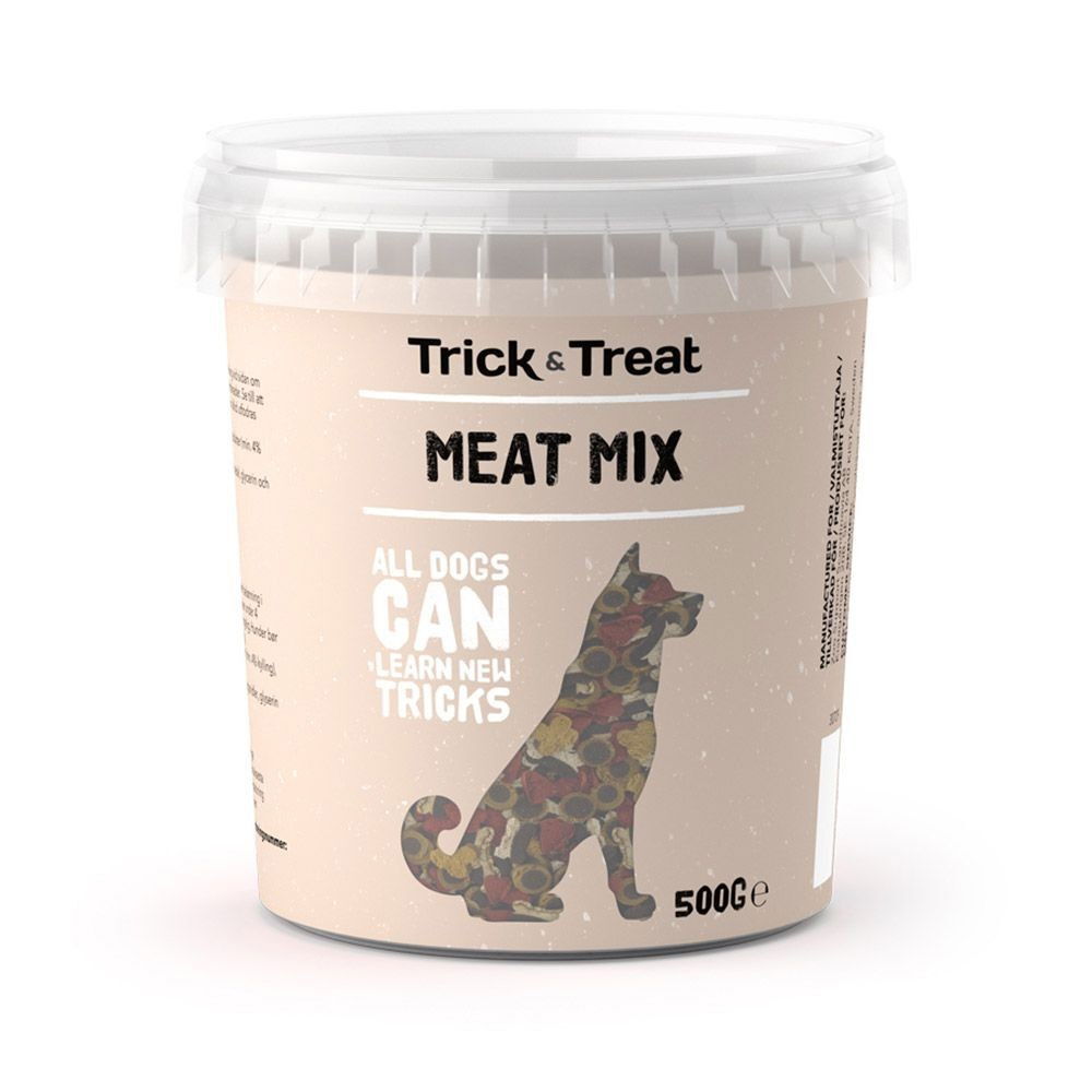 Trick&Treat Kjøttmiks 500 g - Godbiter til hund