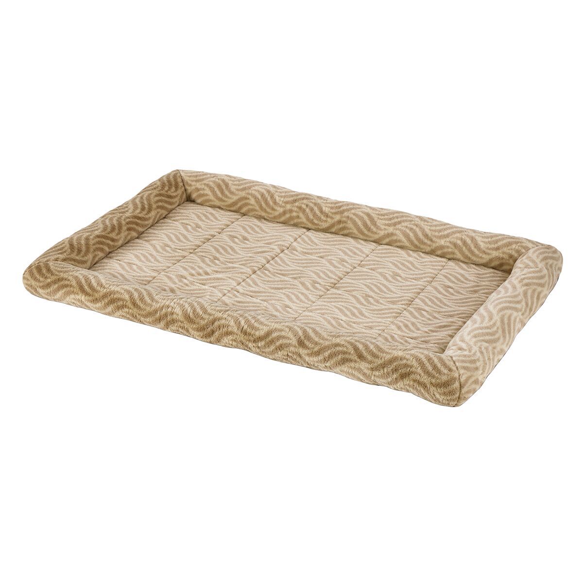 Midwest QuietTime Wave Pet Bed Tan