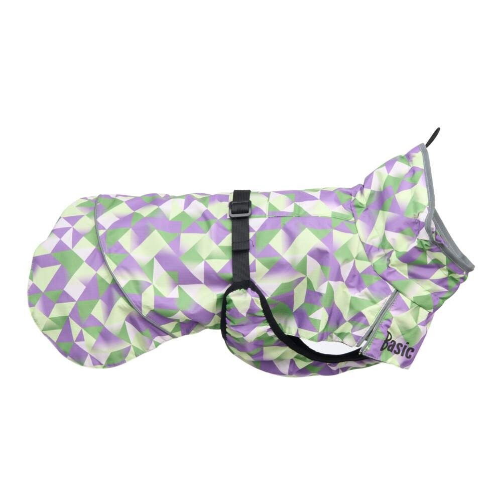 Basic Oceanic raincoat Graf print Galactic