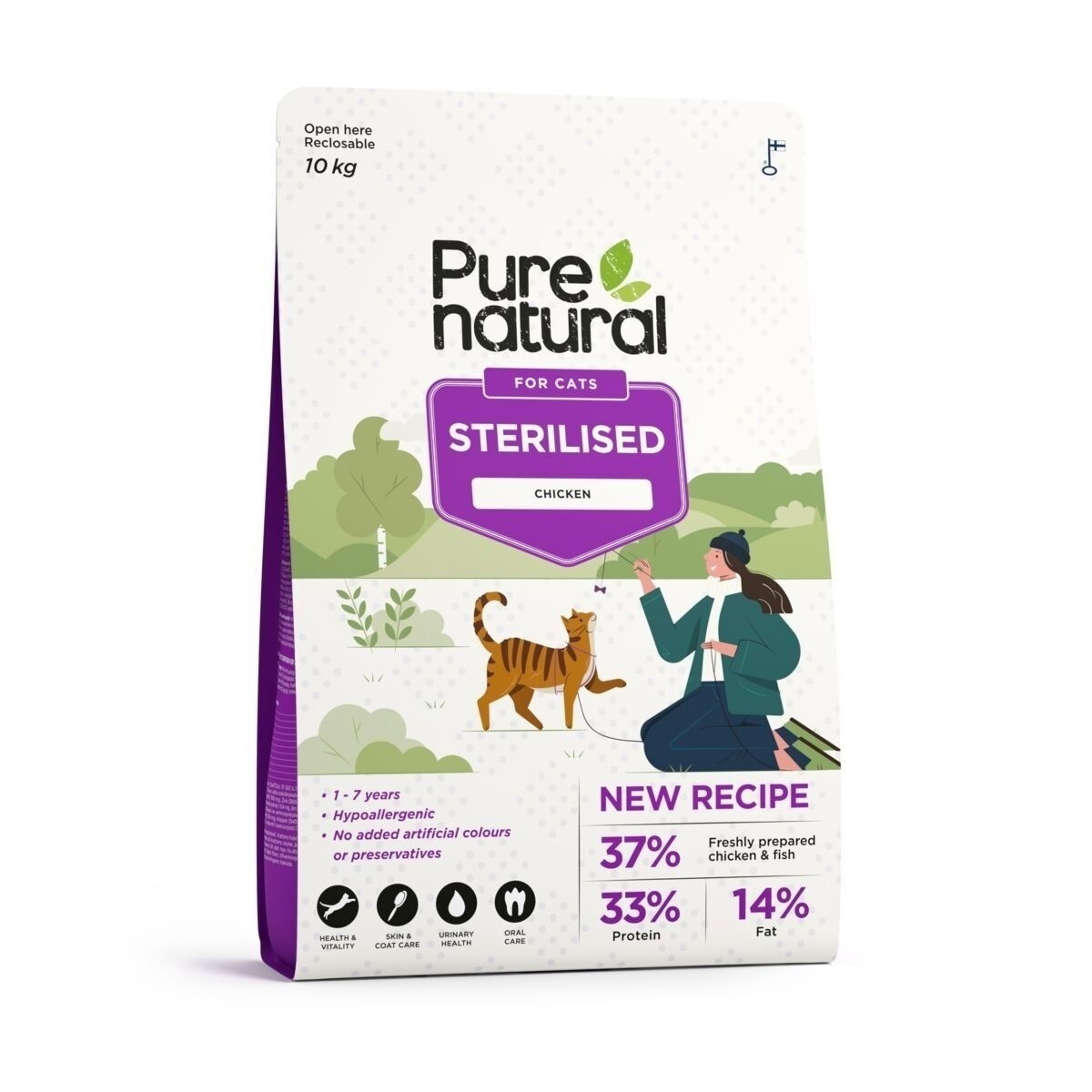 Purenatural Cat Sterilised Chicken