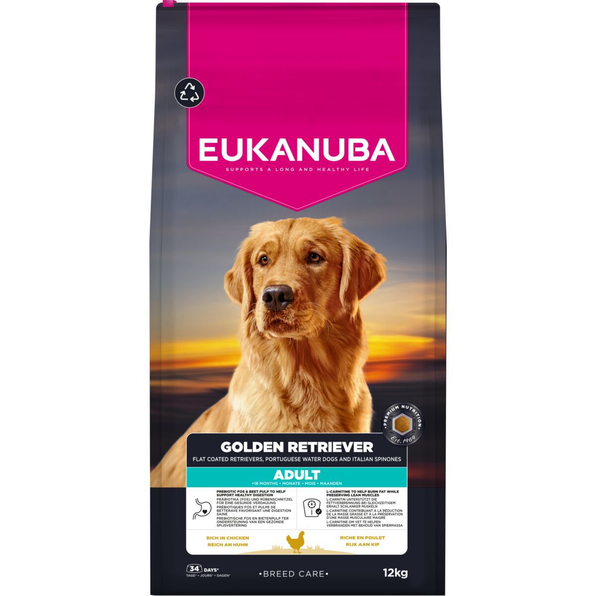 Eukanuba Dog Breed Care Golden Retriever Tørrfôr til Hund