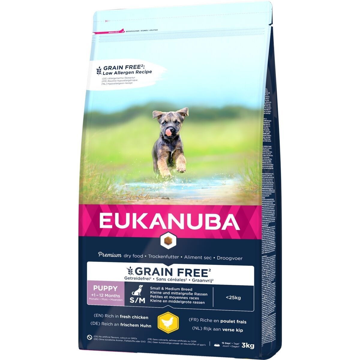 Eukanuba Grain Free Puppy Small/medium Chicken