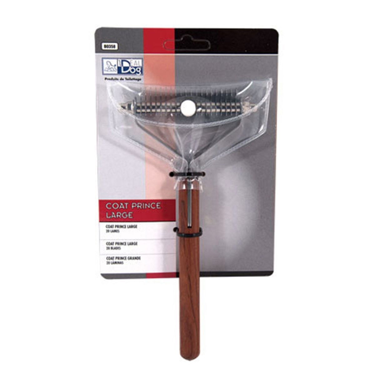 Coat Prince deshedder sparse large 20