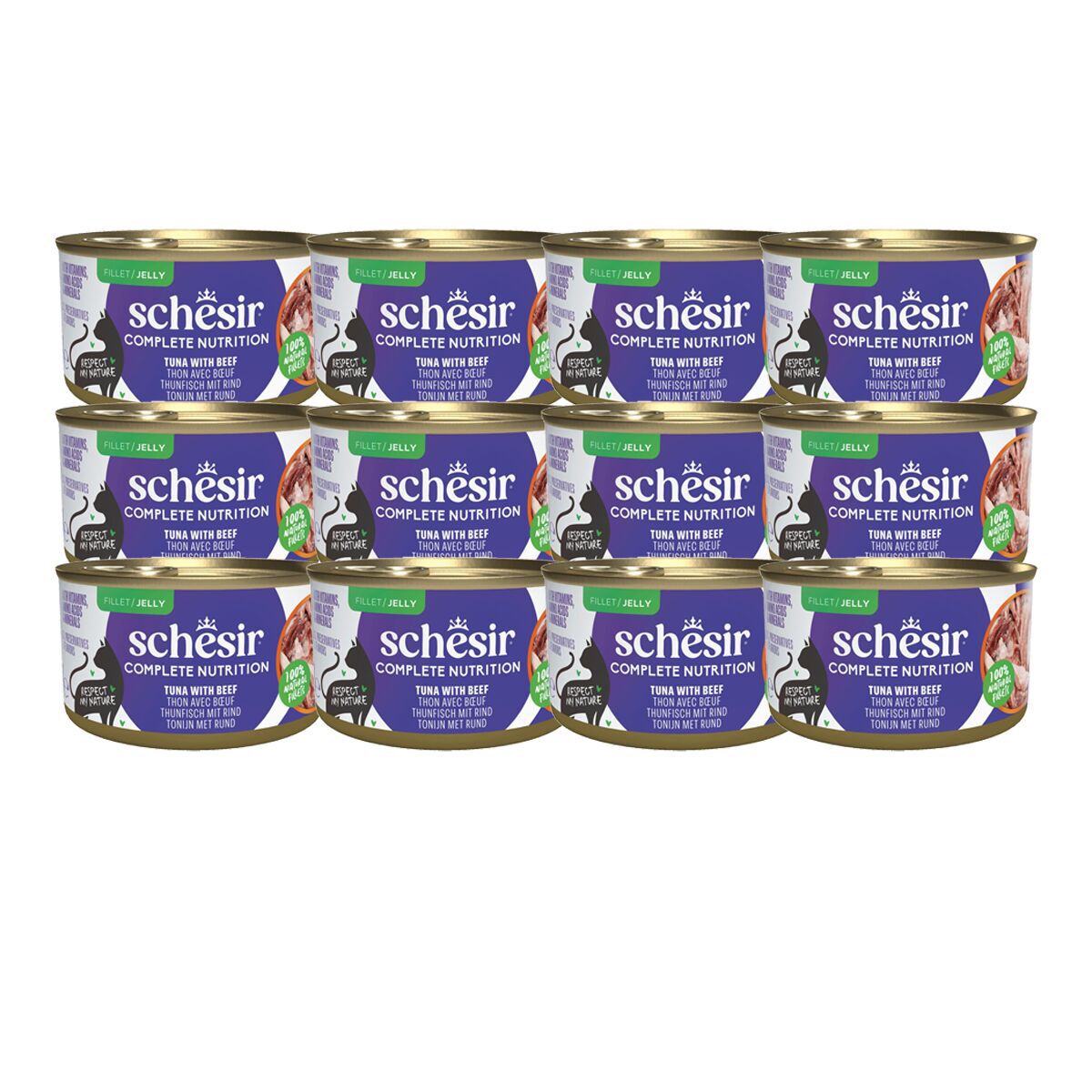Schesir Tuna & Beef 85 gr