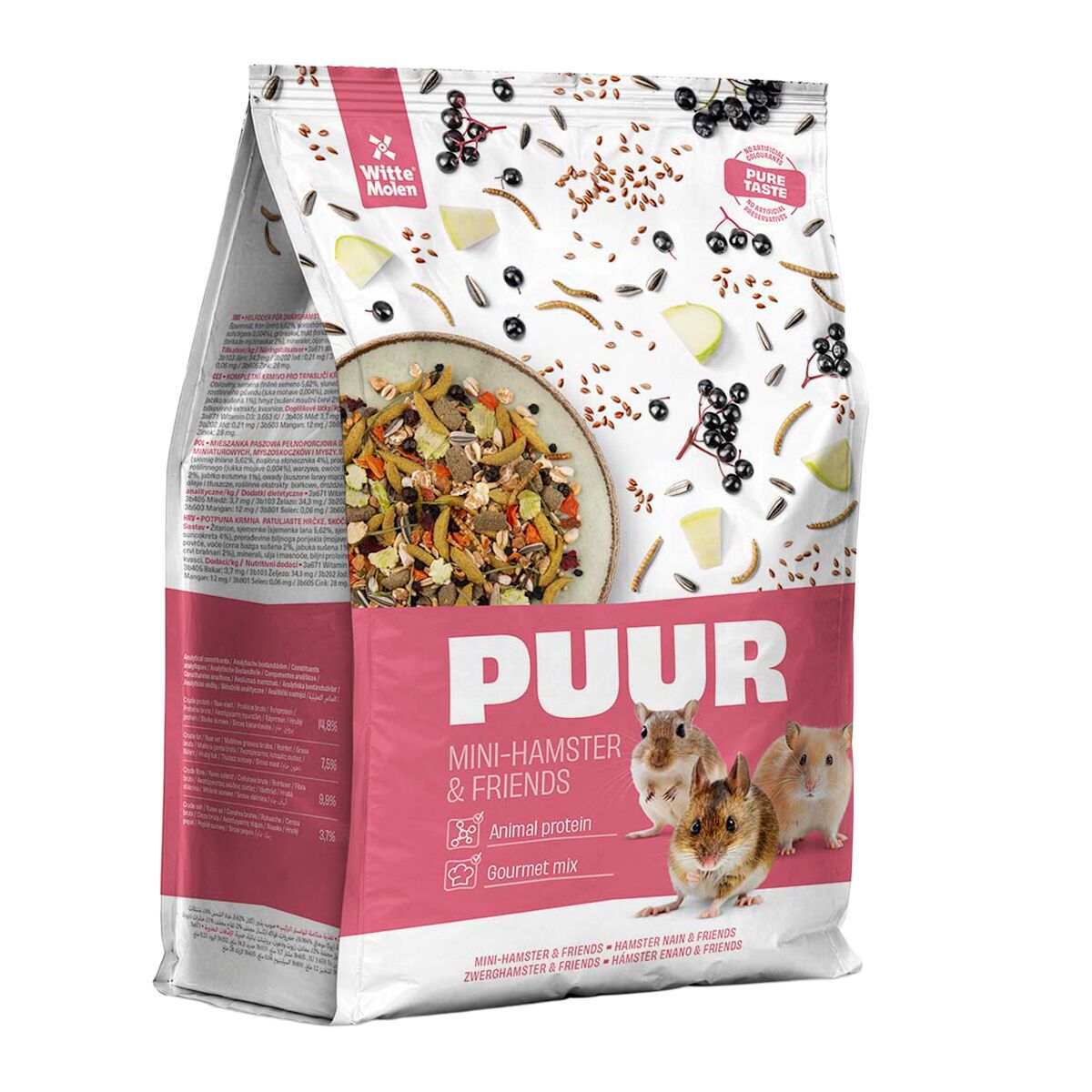 PUUR Dverghamstermat 400 g