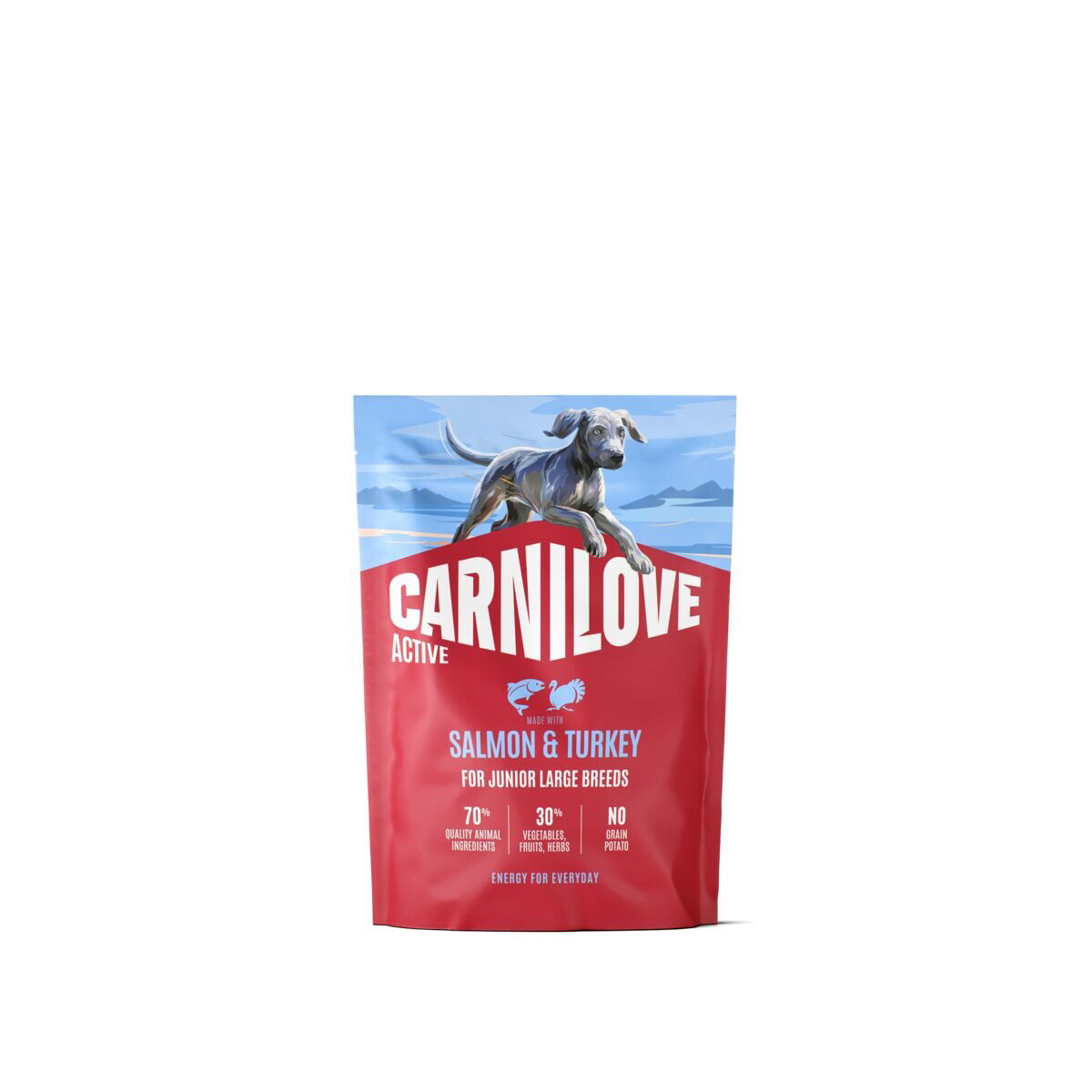CARNILOVE Active dog dry made with salmon & turkey for junior breeds