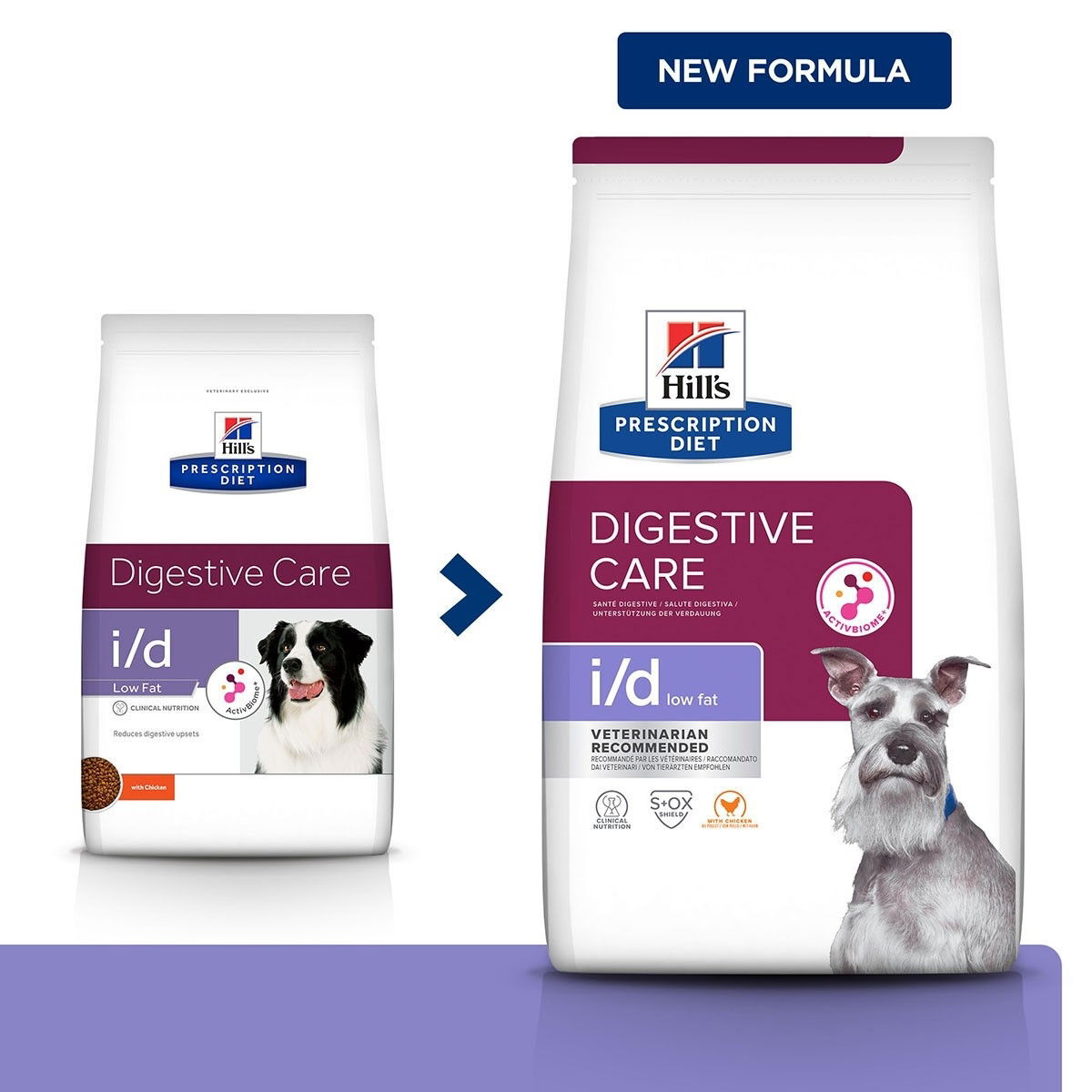 Hill's PRESCRIPTION DIET i/d Low Fat Dog Food Chicken 