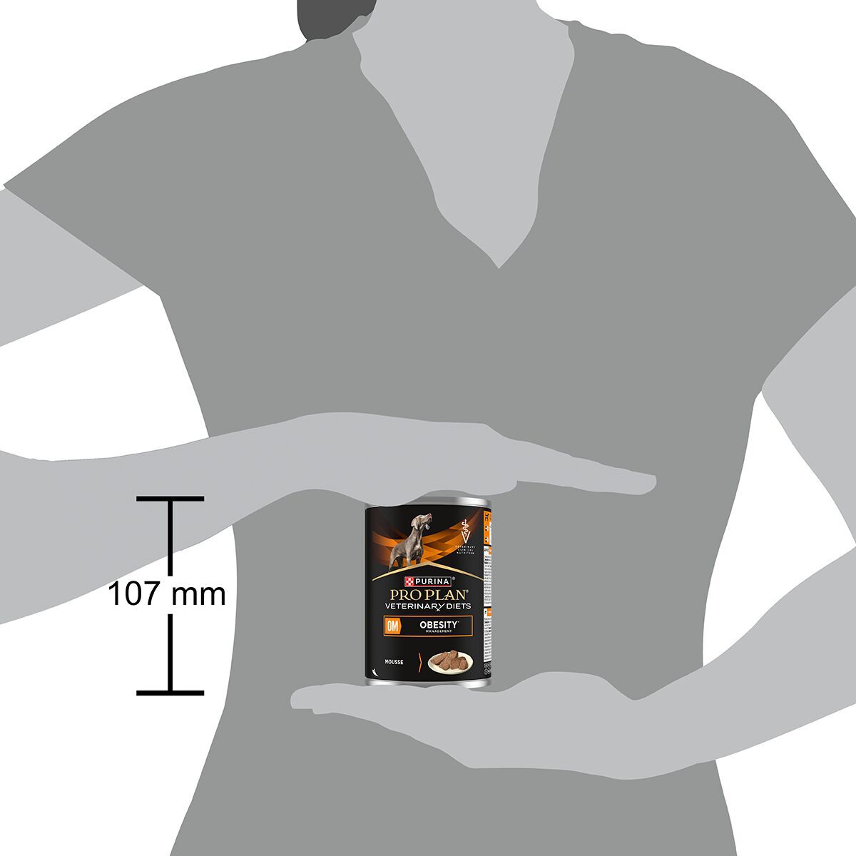 Purina Pro Plan Veterinary Diets Canine Adult OM Obesity Management Mousse 400g