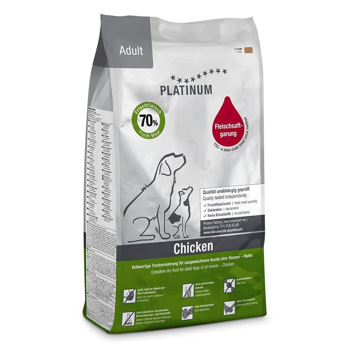 Platinum Adult Chicken 5 kg - Tørrfôr til hund