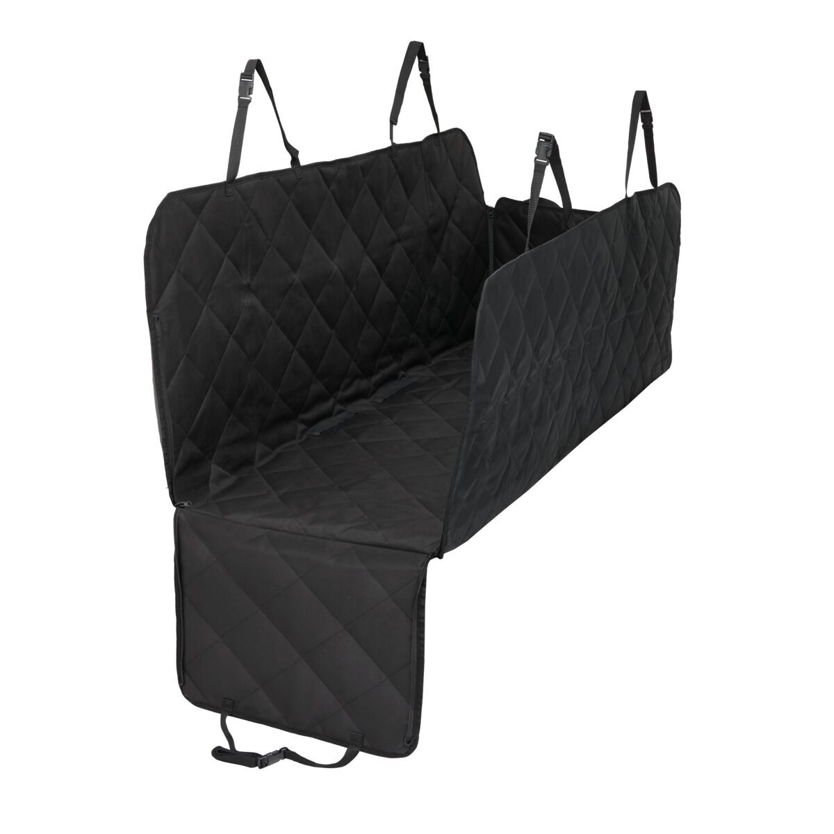 Feel Active Car Cover Hammock for seat or trunk waterproof black 144 x 136 cm