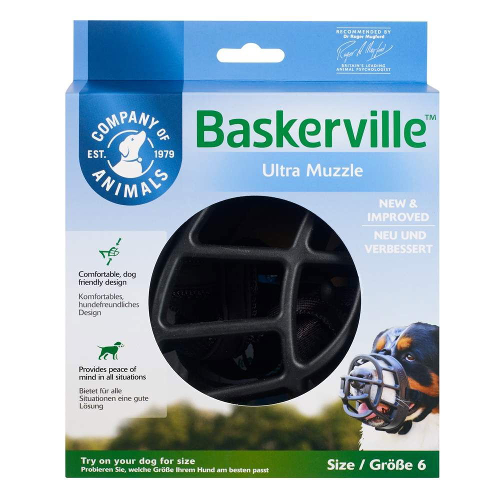 Baskerville Ultra Munkorg 6 - Munnkurv til hund