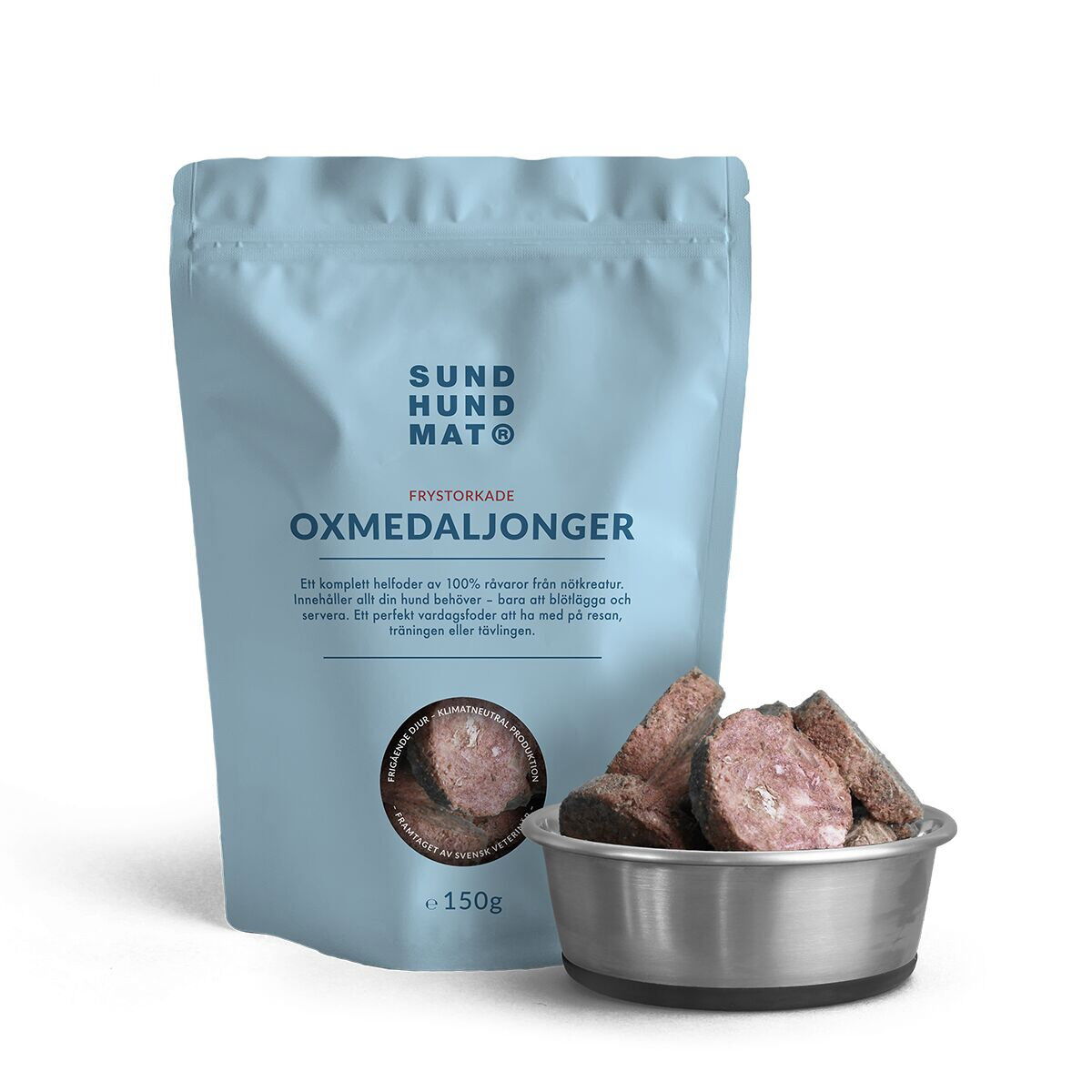 SH Frystorkade Oxmedaljonger 150g