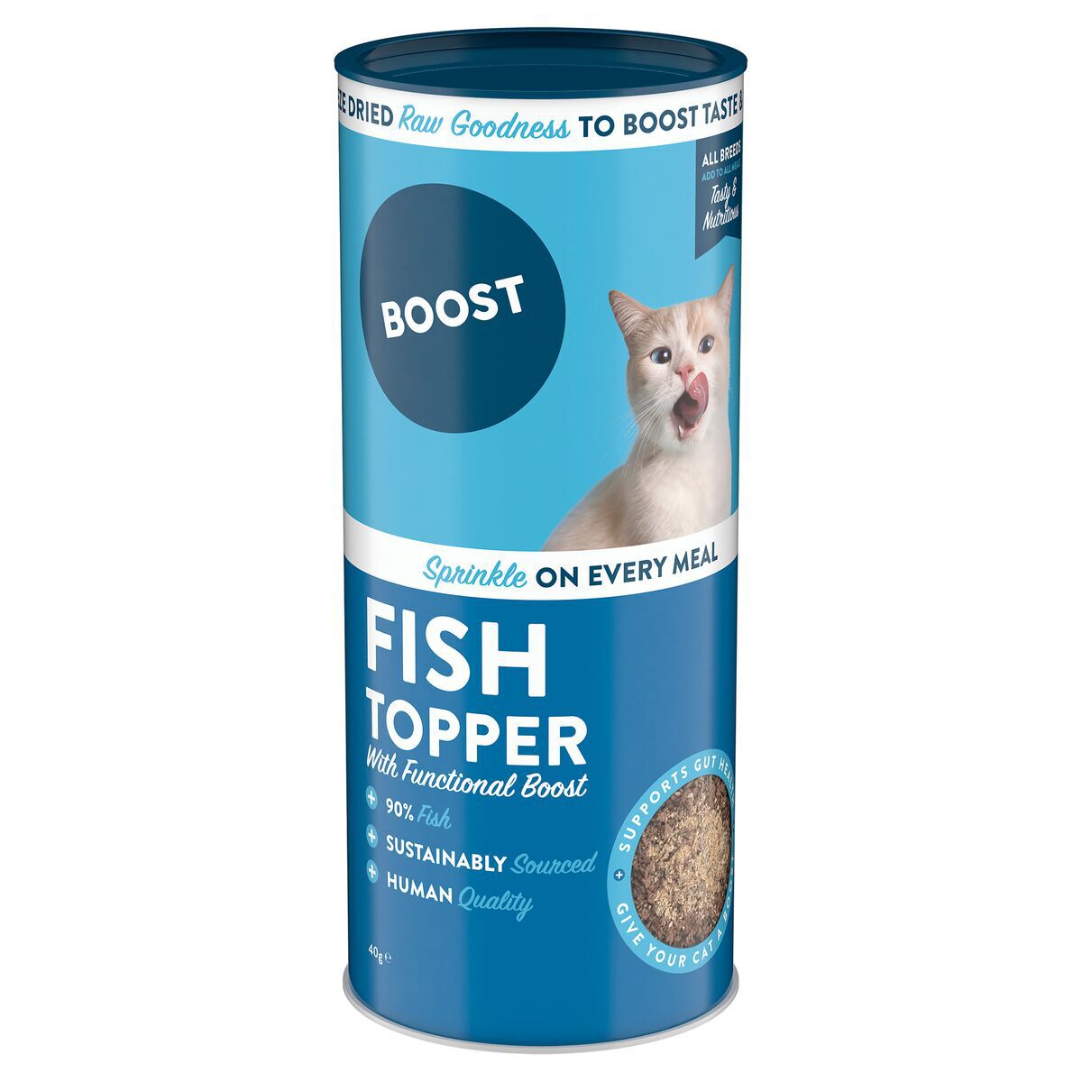 Boost Meal Topper Fish Fôrtopping til Katt 40 g - Fôr-topping for katt
