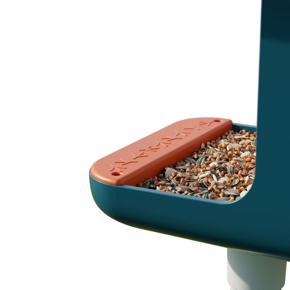 Birdbuddy Smart Bird Feeder with Solar Roof, blue
