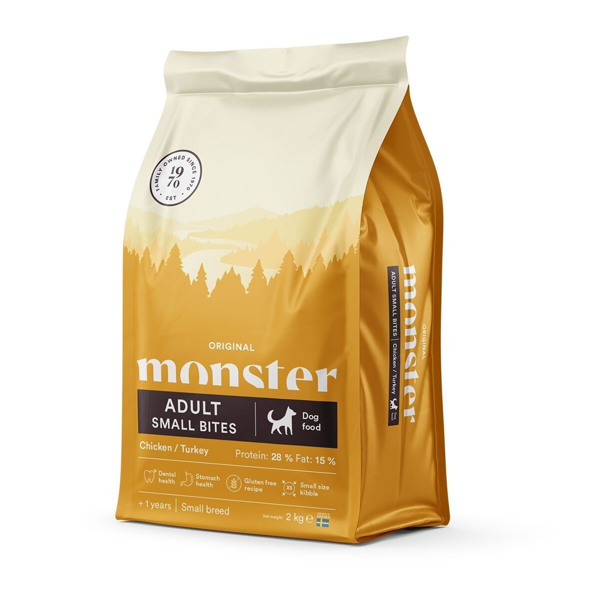 Monster Dog Adult Small Bites